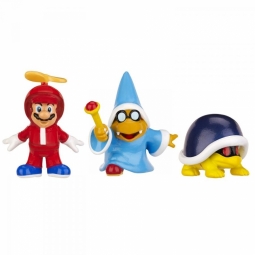 Propeller Mario, Magikoopa, Buzzy Beetle