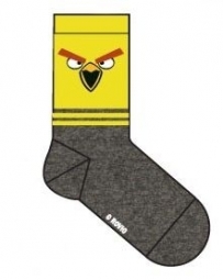 Sokken Angry Birds geel