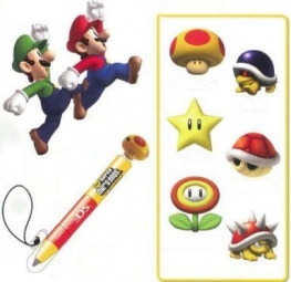 Super Mario touch pen NDS