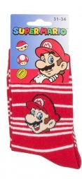 Super Mario sokken rood