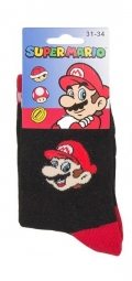 Super Mario sokken zwart