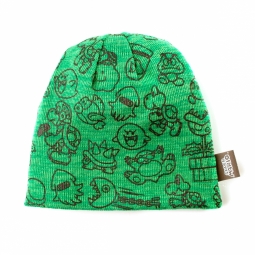 Groene Mushroom Beanie