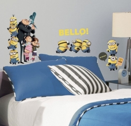 Minions muurstickerset