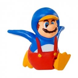 Micro figure super mario bros wii u serie 2 morton koopa penguin mario e cheep cheep3