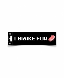 Minecraft bumper sticker