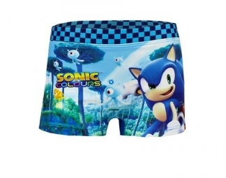 Sonic zwemboxer blauw