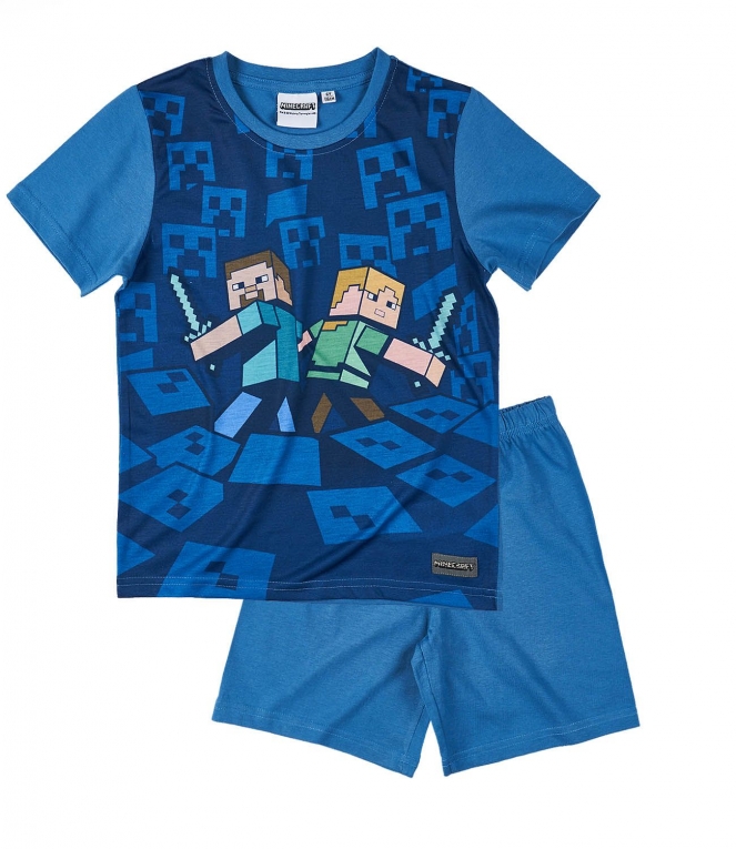 Verplicht Afstoting Parelachtig Minecraft pyjama korte mouw - Pyjama's - Super Mario en Sonic shop