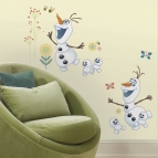 Frozen Olaf muursticker