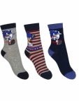 Sonic sokken 3-pack